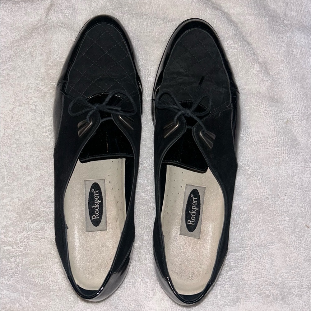 Rockport Women's Black Lace-Up Shoes